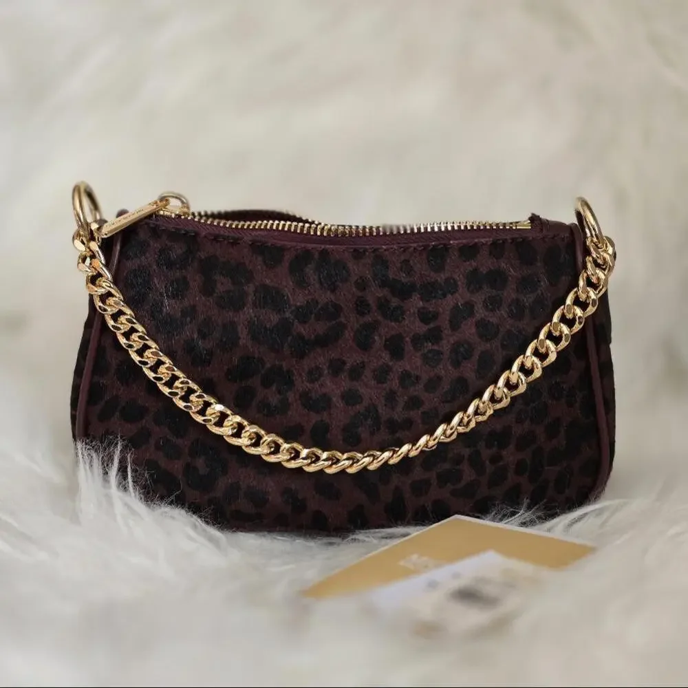 Michael Kors Leopard Print Crossbody Bag - Picture 5 of 6